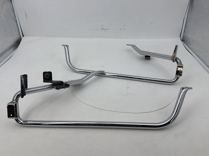 2007 - 2011 Harley-Davidson Touring Street Glide Rear Left Right Saddlebag Guard Rails Bar 	49206-09