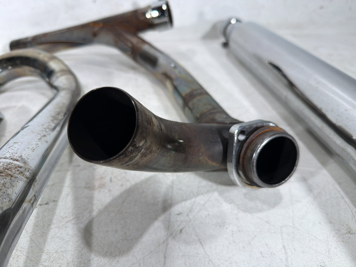 1997 Harley Road King Touring FLHR OEM Exhaust System Header Pipe w/ Muffler