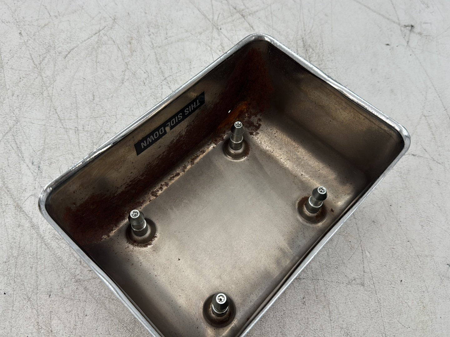 2003 Harley Dyna Wide Glide FXDWG OEM Electrical Side Cover Tray Panel