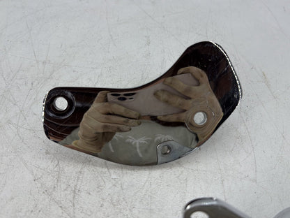 2001 Harley Sportster 883 Hugger XLH883 OEM Left Right Driver Footpeg Bracket Mounts