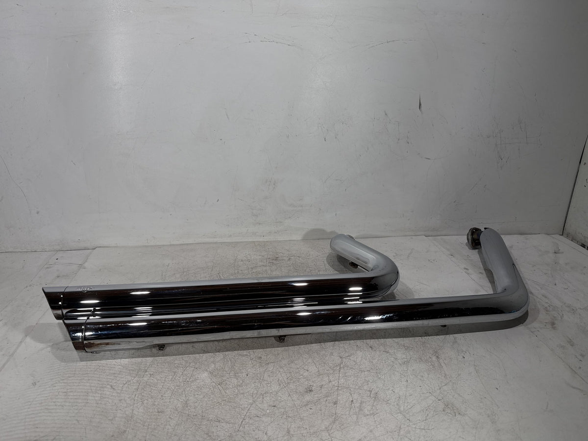 2002 Harley Dyna Wide Glide FXDWG OEM Exhaust Header Pipes Vance & Hines