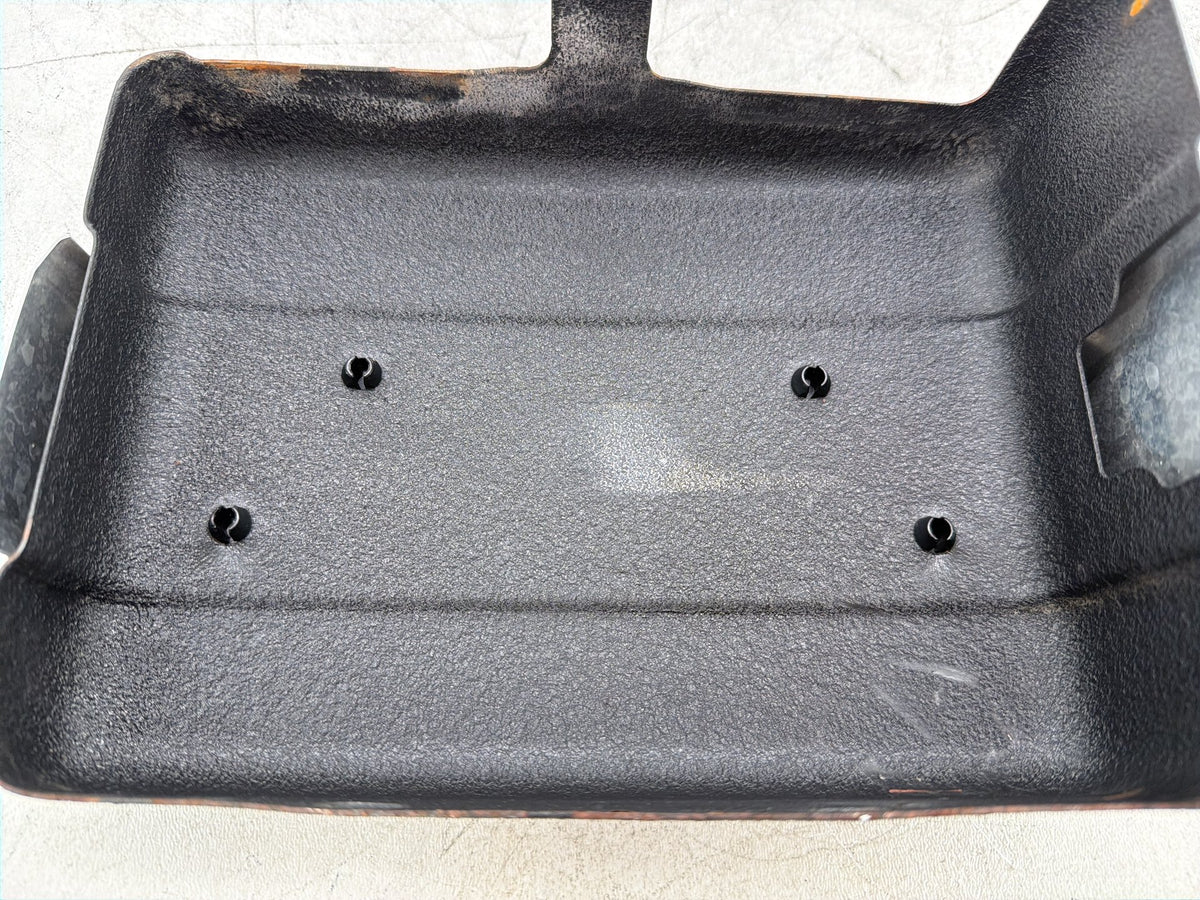 2012 Harley Dyna Fat Bob FXDF 103 OEM Lower Battery Tray Stay Box Cover Panel