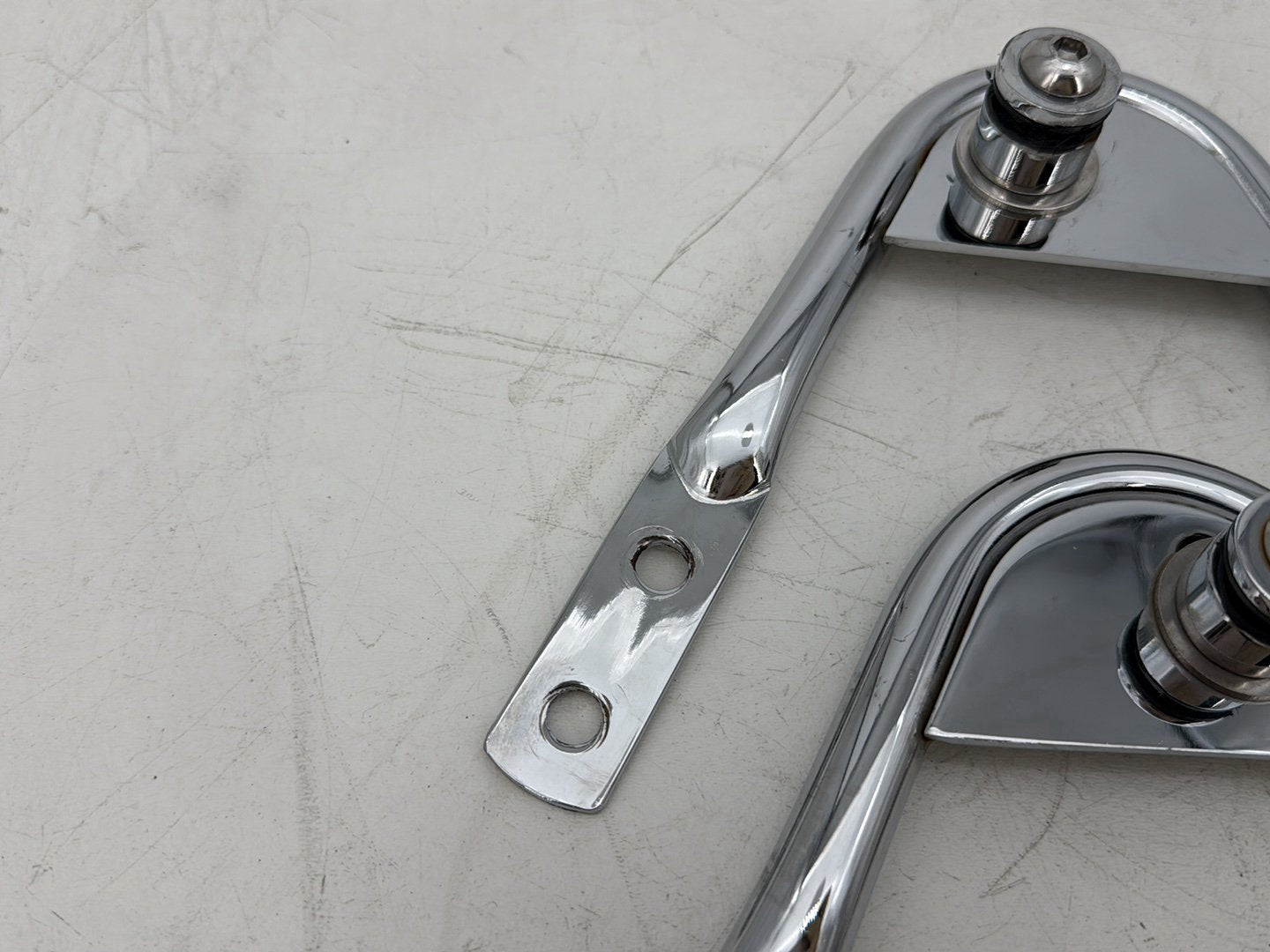 2008 Harley Electra Glide Touring LH RH Detachable Tour Pak Luggage Box Bracket
