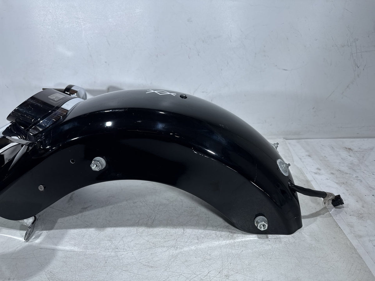 2010 Harley Road King Touring Police OEM Rear Wheel Fender & Turn Signals Bar