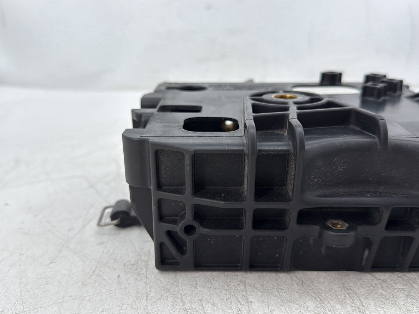 2010 Harley Dyna Fat Bob FXDF OEM Battery Tray Bracket Holder Carrier