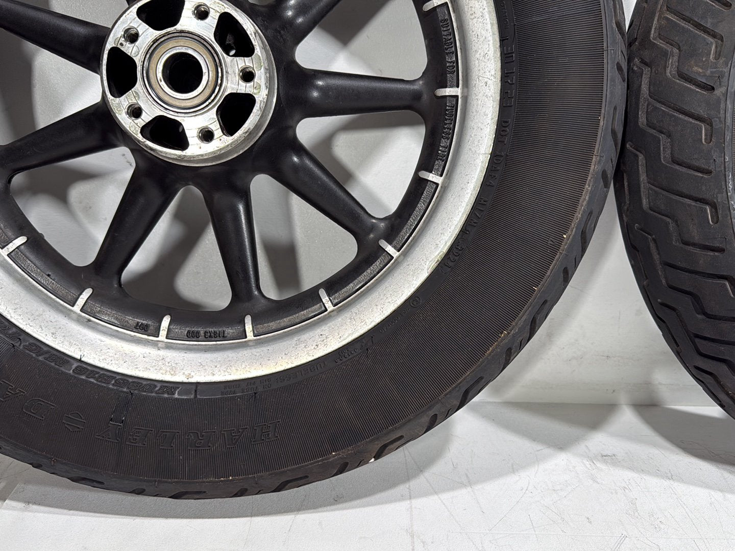 2008 Harley Road King Touring FLHR OEM Front & Rear Wheel Rim Tire