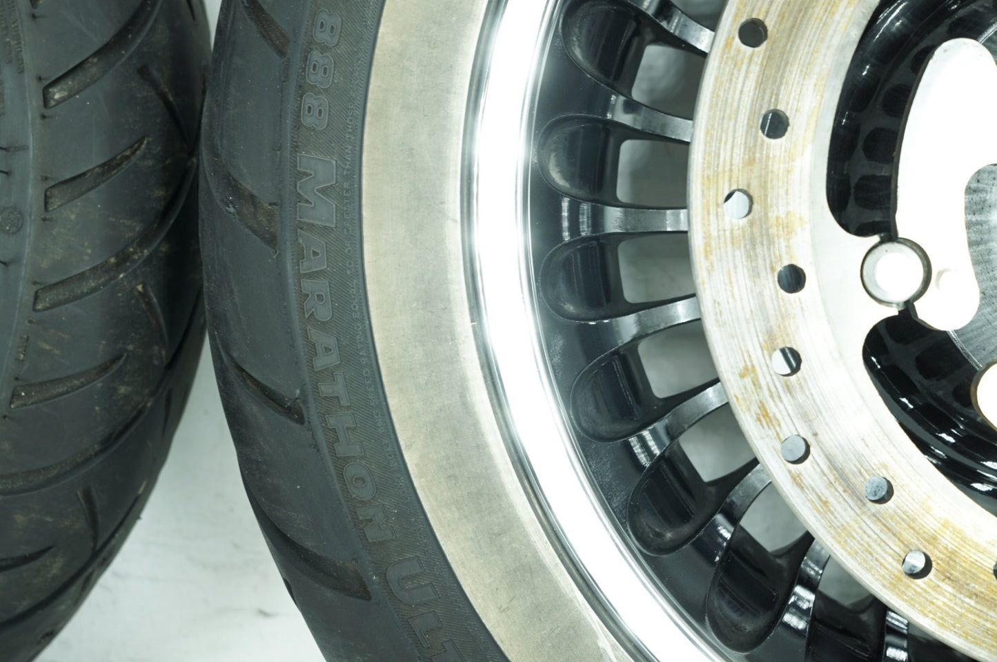2008 - 2016 Harley-Davidson Touring Electra Glide Ultra Front & Rear Wheel Rim Tire 42195-10