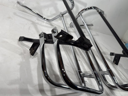 2013 Harley Electra Glide Touring Ultra FLHTCUI OEM Rear Left Right Saddlebag Guard Rails Bar
