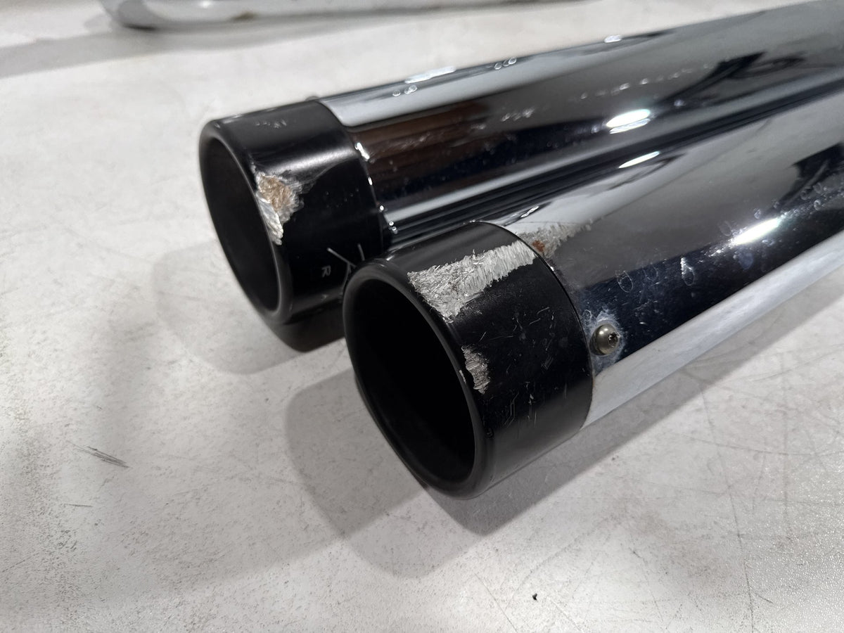 2012 Harley Street Glide Touring FLHX OEM Exhaust Header Pipes Muffler