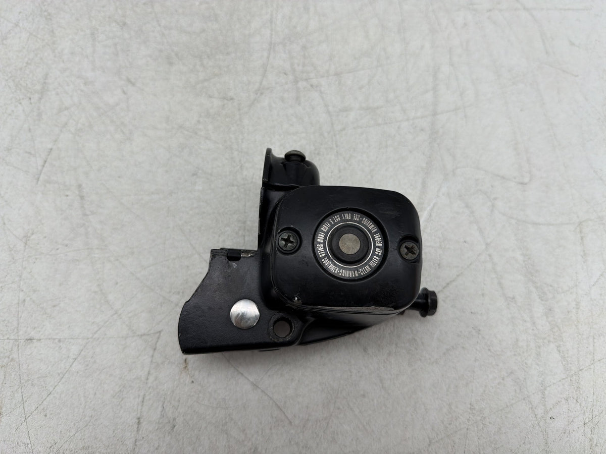 01 Harley Fat Boy Softail OEM Front Brake Master Cylinder Reservoir SCRATCHED