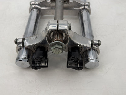 1999 - 2006 Harley-Davidson Dyna Super Glide Front Triple Tree Set & LH RH Fork Legs Sliders 45739-87 , 46076-04