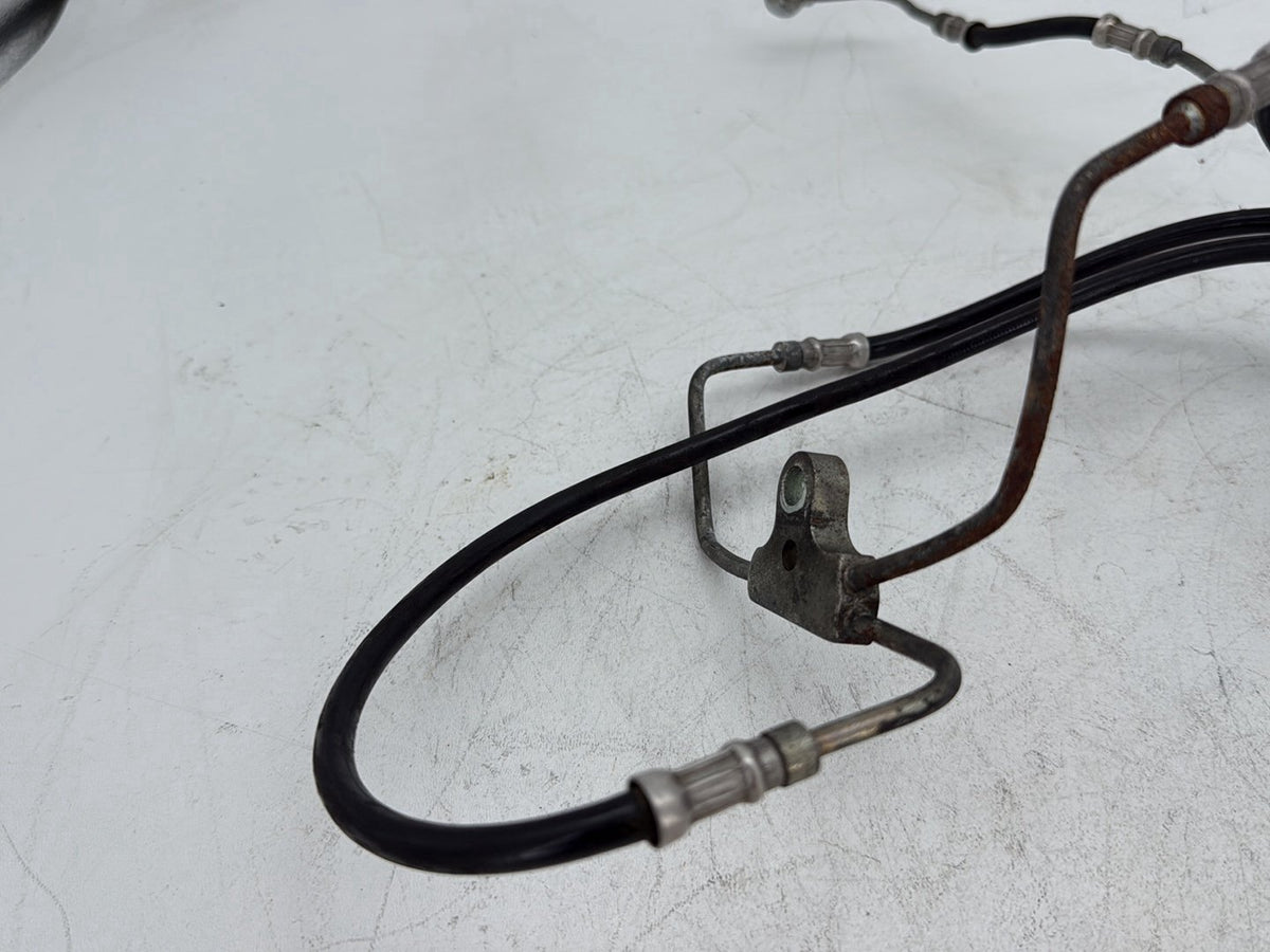 2009 Harley Road King Touring Police OEM Front Brake Hose Line Pipe ABS