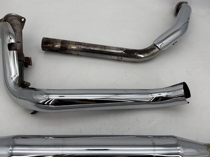 1999 - 2006 Harley-Davidson Touring Electra Glide Ultra Exhaust Header Pipes Muffler  	65621-99B