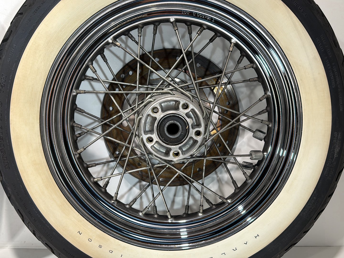 1999 - 2006 Harley-Davidson Touring Electra Glide Classic Front Rear Wheel Rim Tire Spoked 40975-05A
