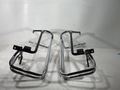 2013 Harley Electra Glide Touring Ultra FLHTCUI OEM Rear Left Right Saddlebag Guard Rails Bar
