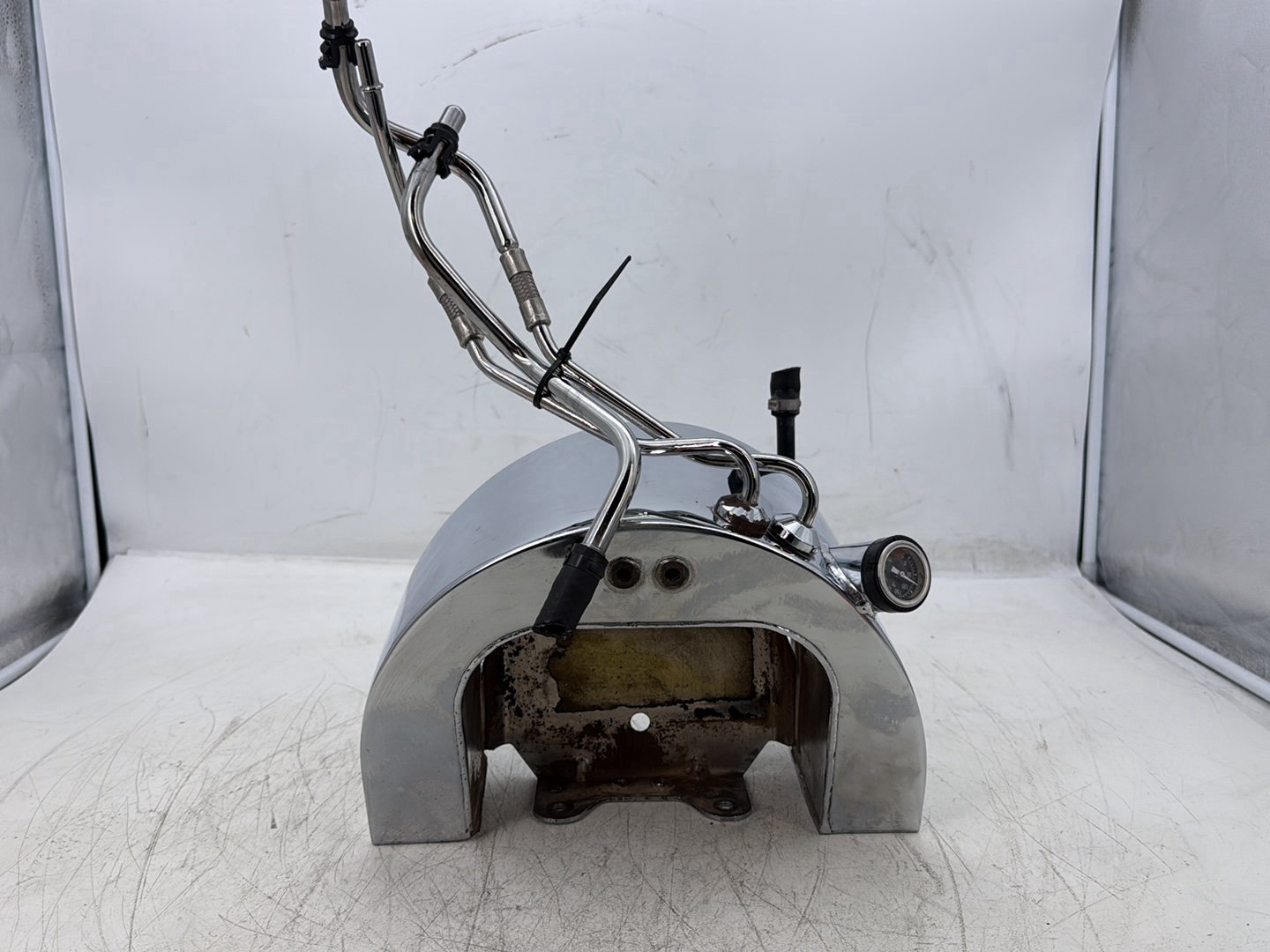 2000 Harley Softail FLSTC Heritage Classic OEM Oil Tank Reservoir Bottle Canister & Dipstick