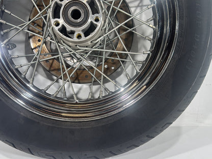 2004 Harley Softail FLSTC Heritage Classic OEM Rear Wheel Rim Tire Spoked
