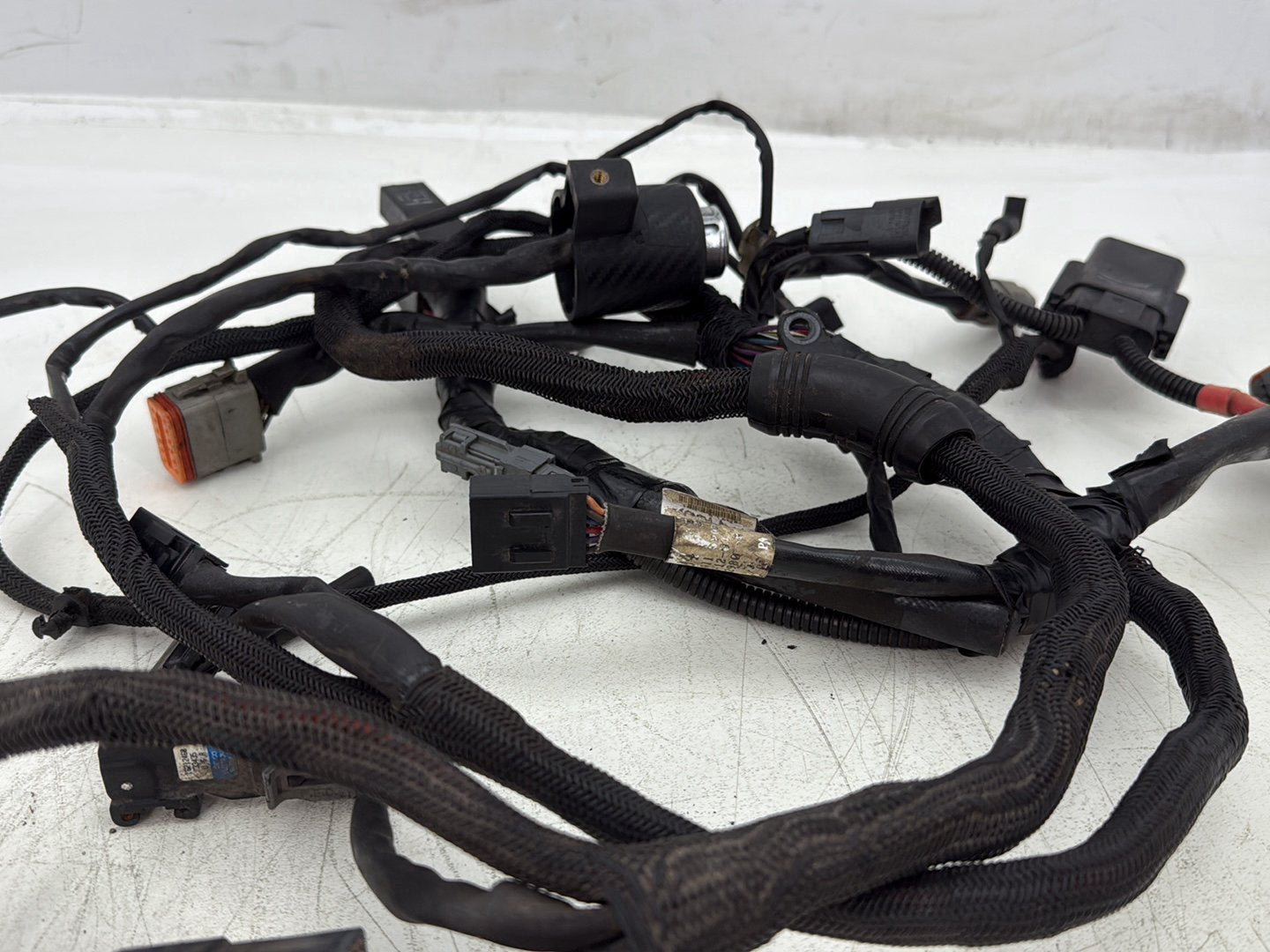 2004 Harley Sportster XL883C 883 Custom OEM Main Wire Wiring Harness Ignition Switch NOKey