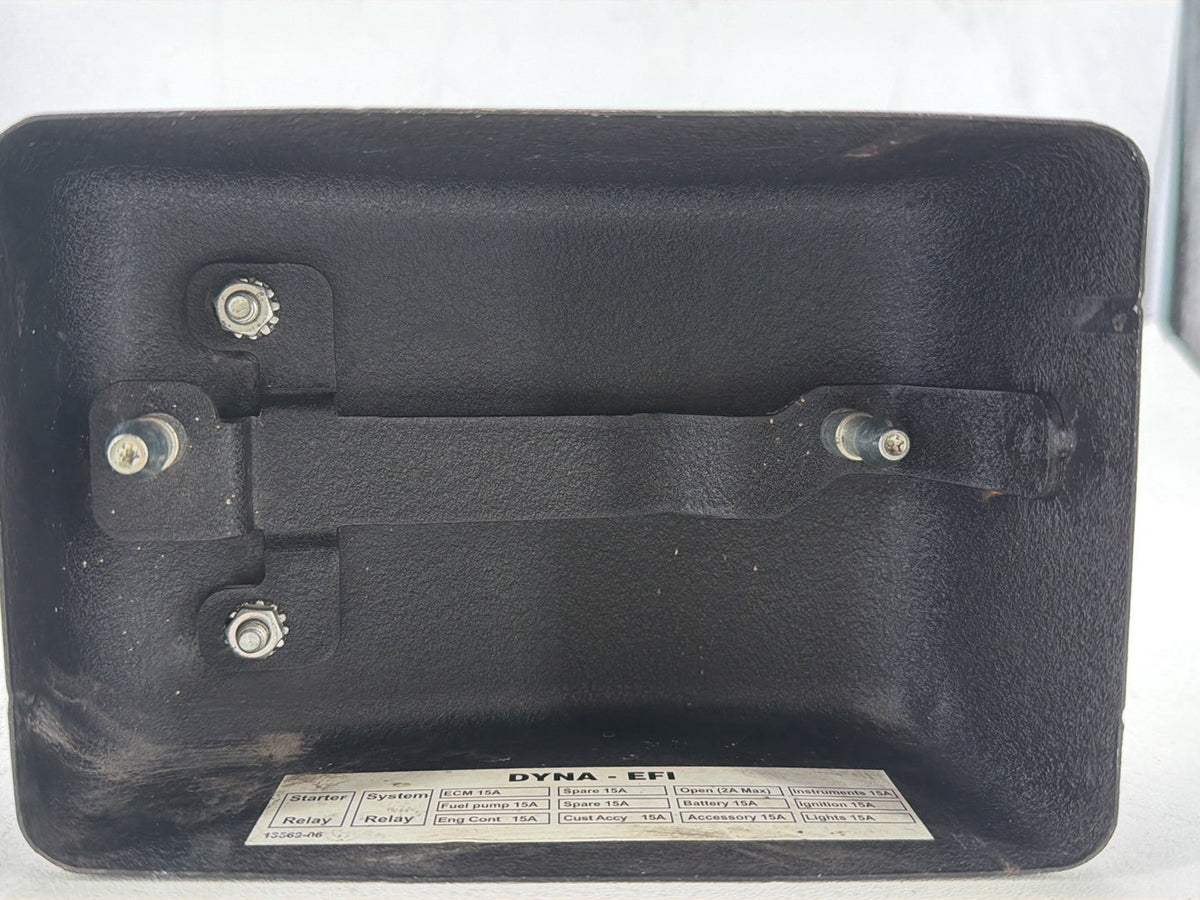 2009 Harley Dyna Street Bob FXDB OEM Electrical Panel Holder Bracket Caddy