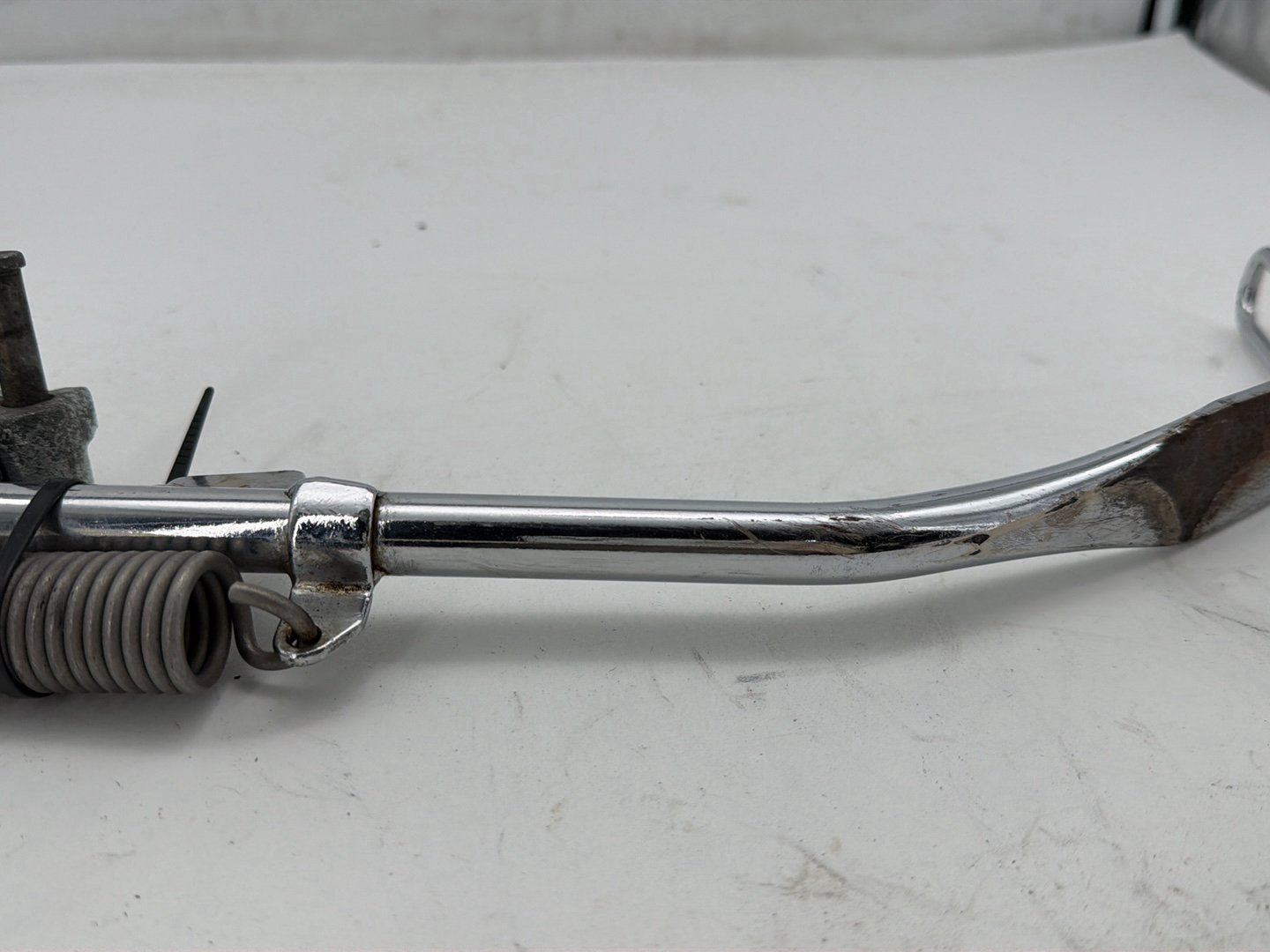 2008 Harley Dyna Fat Bob FXDF OEM Left Side Jiffy Kick Stand & Spring