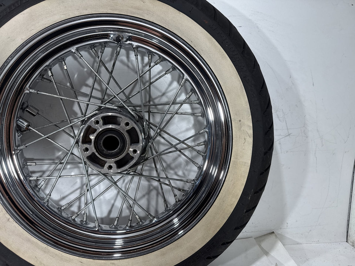 2004 Harley Road King Touring Classic OEM Front Rear Wheel Rim Tire Spoked 16"