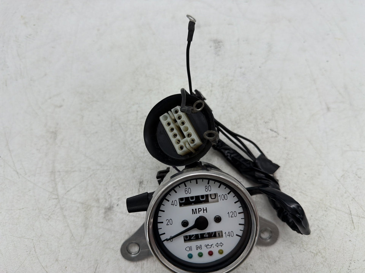 1991 Harley Sportster 883 Deluxe XLH883 OEM Speedo Speedometer Gauge Cluster 2K