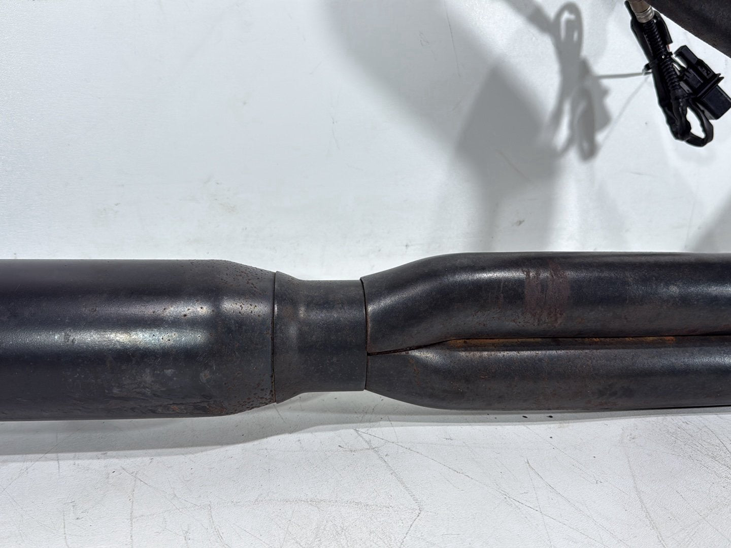 2011 Harley Softail FLSTFB Fat Boy OEM Exhaust Header Pipes Muffler