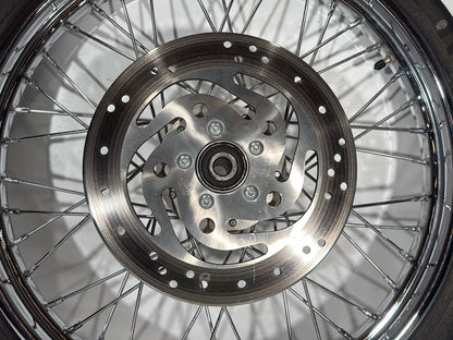 2004 - 2013 Harley-Davidson Sportster 1200 Custom Front Wheel Rim Tire Spoked 44610-05