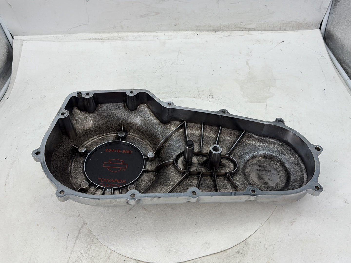 2006 Harley Dyna Super Glide Custom FXDCI OEM Outer Primary Clutch Cover