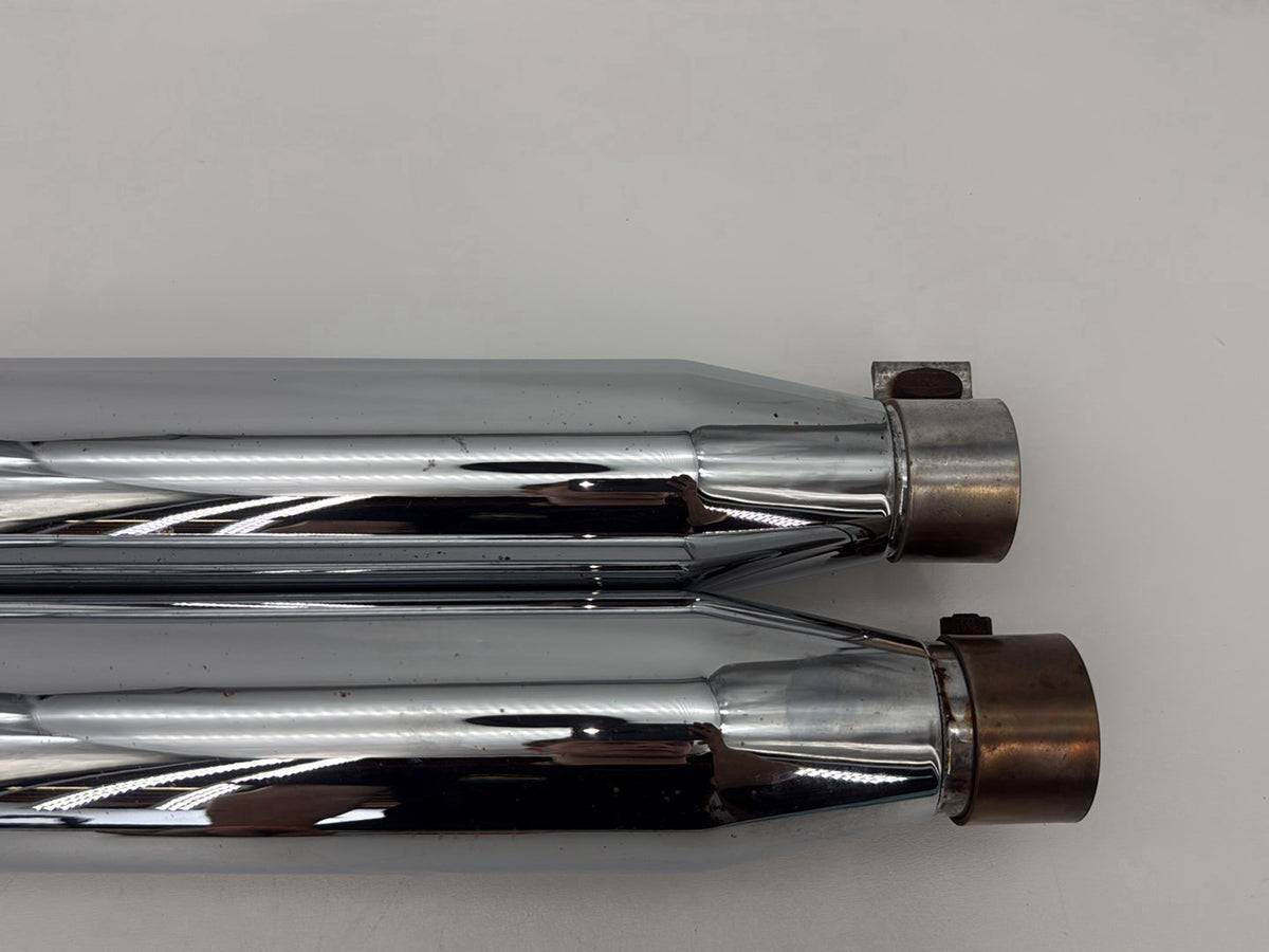 14 Harley Sportster XL883 883 SuperLow Exhaust Muffler Silencer Slip On RINEHART