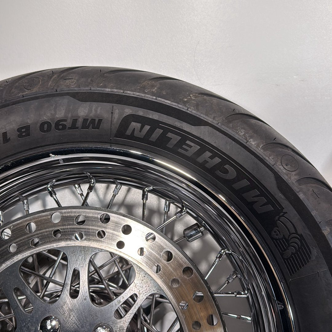 2007 - 2012 Harley-Davidson Touring Street Glide Front Rear Wheel Rim Tire Spoked 41052-08 ,  43085-97