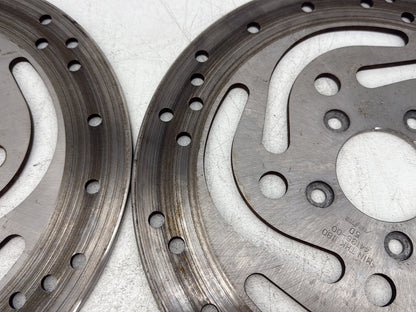 2005 Harley Electra Glide Touring Ultra FLHTCUI OEM Front Brake Rotors Disc Pair