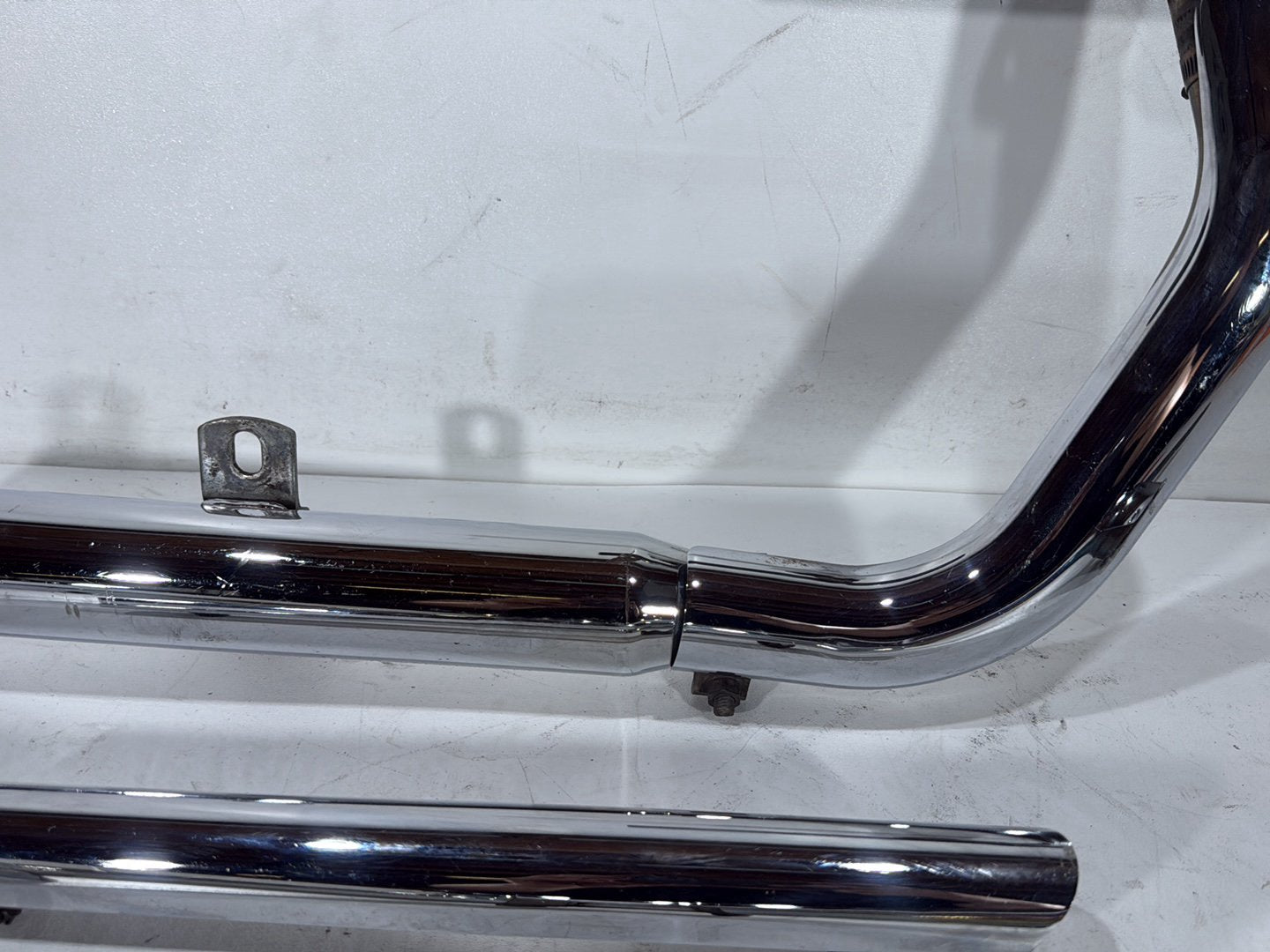 2001 Harley Sportster 88 XLH883 Exhaust Header Muffler Pipes Screamin Eagle SCRATCHED