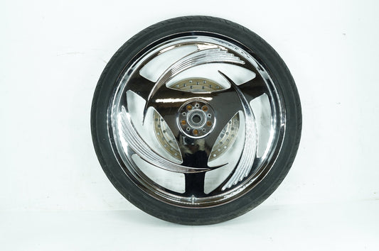 1999 - 2006 Harley-Davidson Dyna Low Rider Front Wheel Rim Tire 72C5607