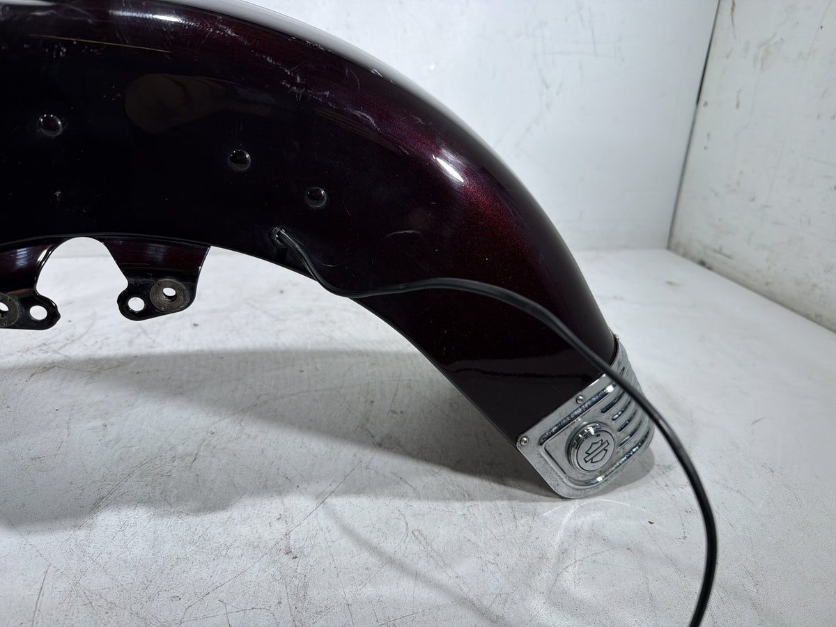 2015 Harley Electra Glide Touring OEM Front Wheel Fender Shell Panel BENT DENTED