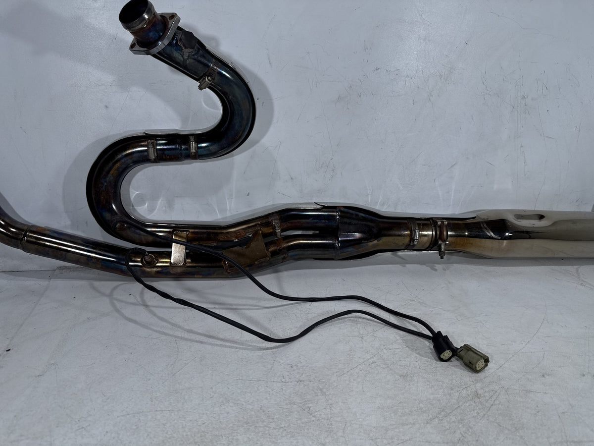 2011 Harley Electra Glide Touring Police OEM Exhaust Header Pipes Muffler