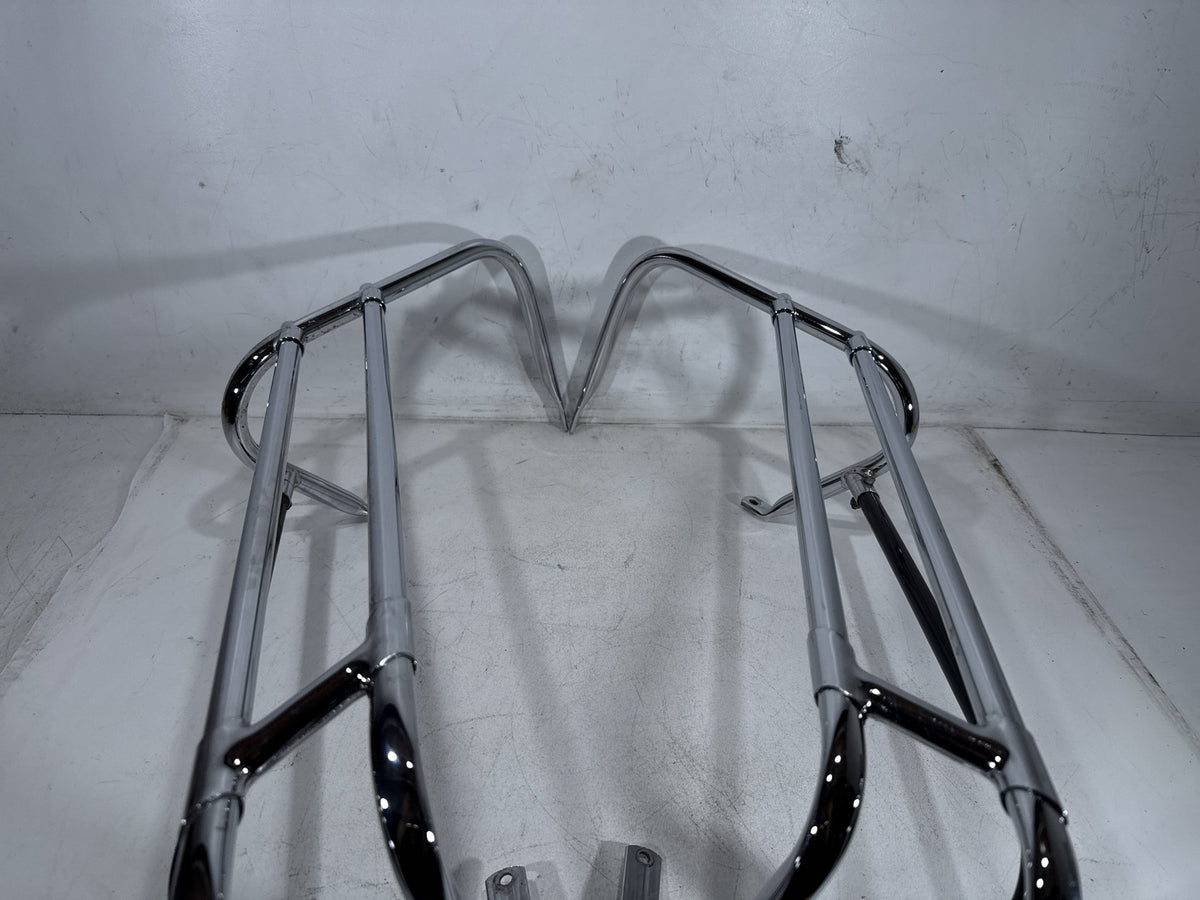 2001 Harley Electra Glide Touring OEM Rear Left Right Saddlebag Guard Rails Bar
