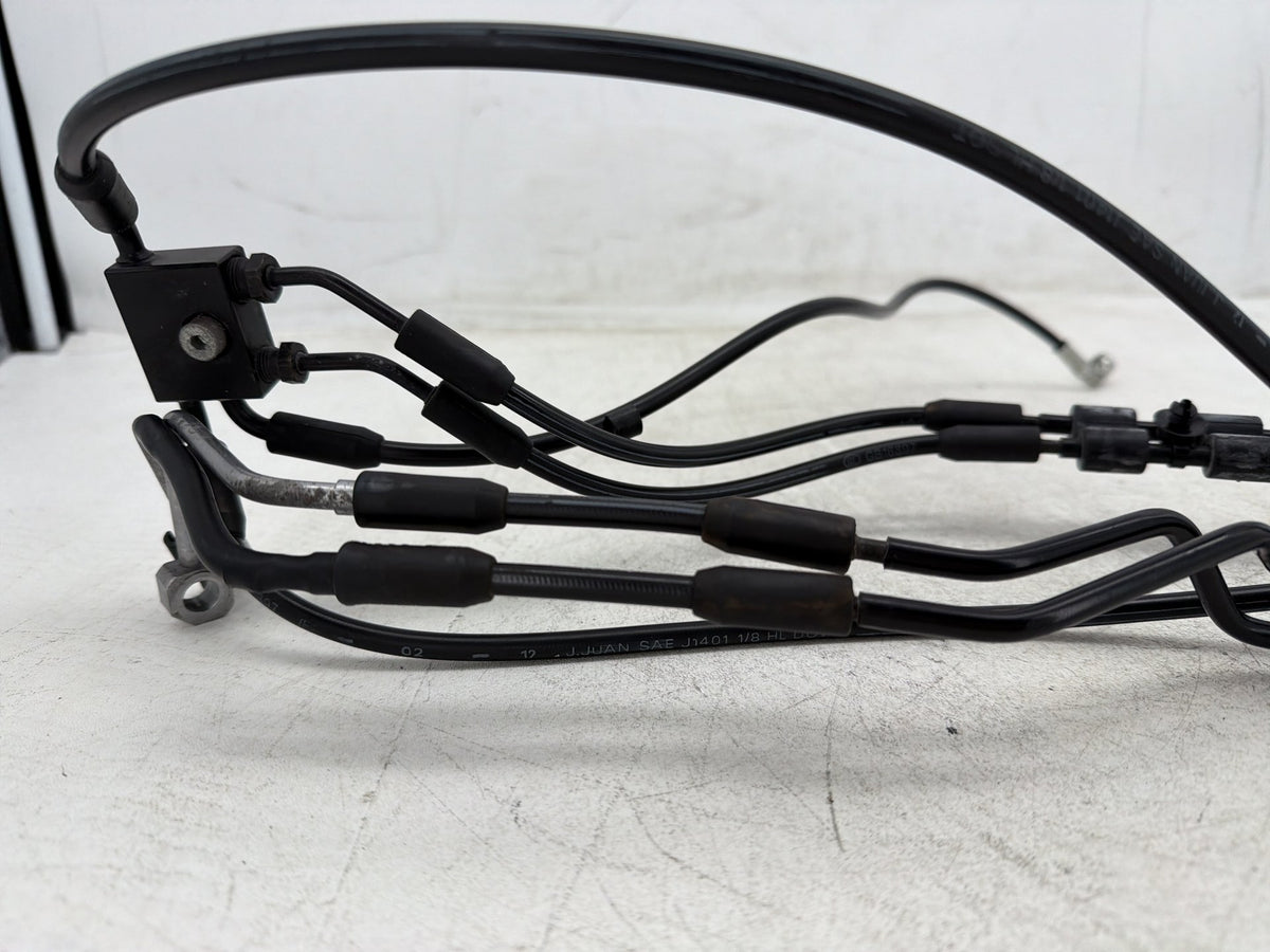 2014 Harley Dyna Switchback FLD OEM Front Brake Hose Line Pipe ABS 44233-12