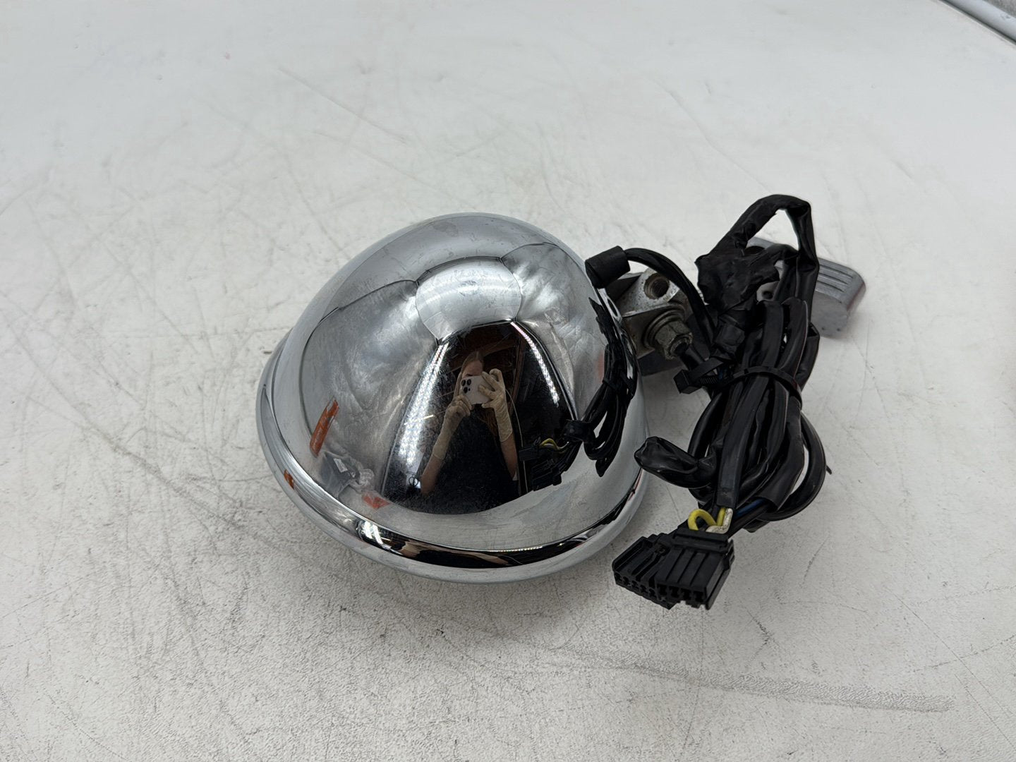 1998 Harley Softail Custom FXSTC OEM Headlight Headlamp Head Lamp Light LED