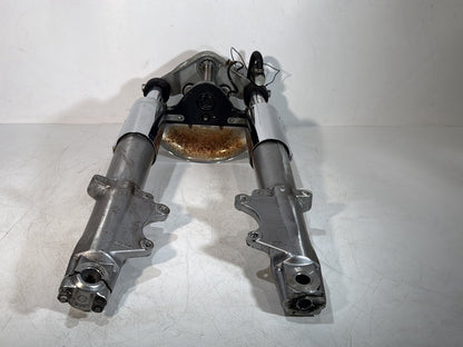 1984 - 1998 Harley-Davidson Touring Electra Glide Classic Front Triple Tree Set & LH RH Fork Legs Sliders