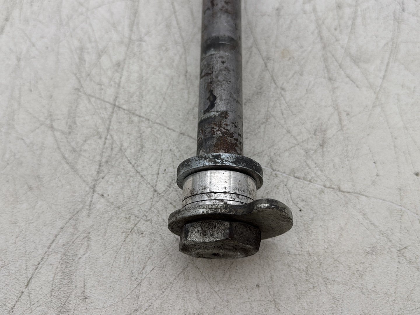 2012 Harley Street Glide Touring FLHX OEM Rear Wheel Axle Bolt Shaft