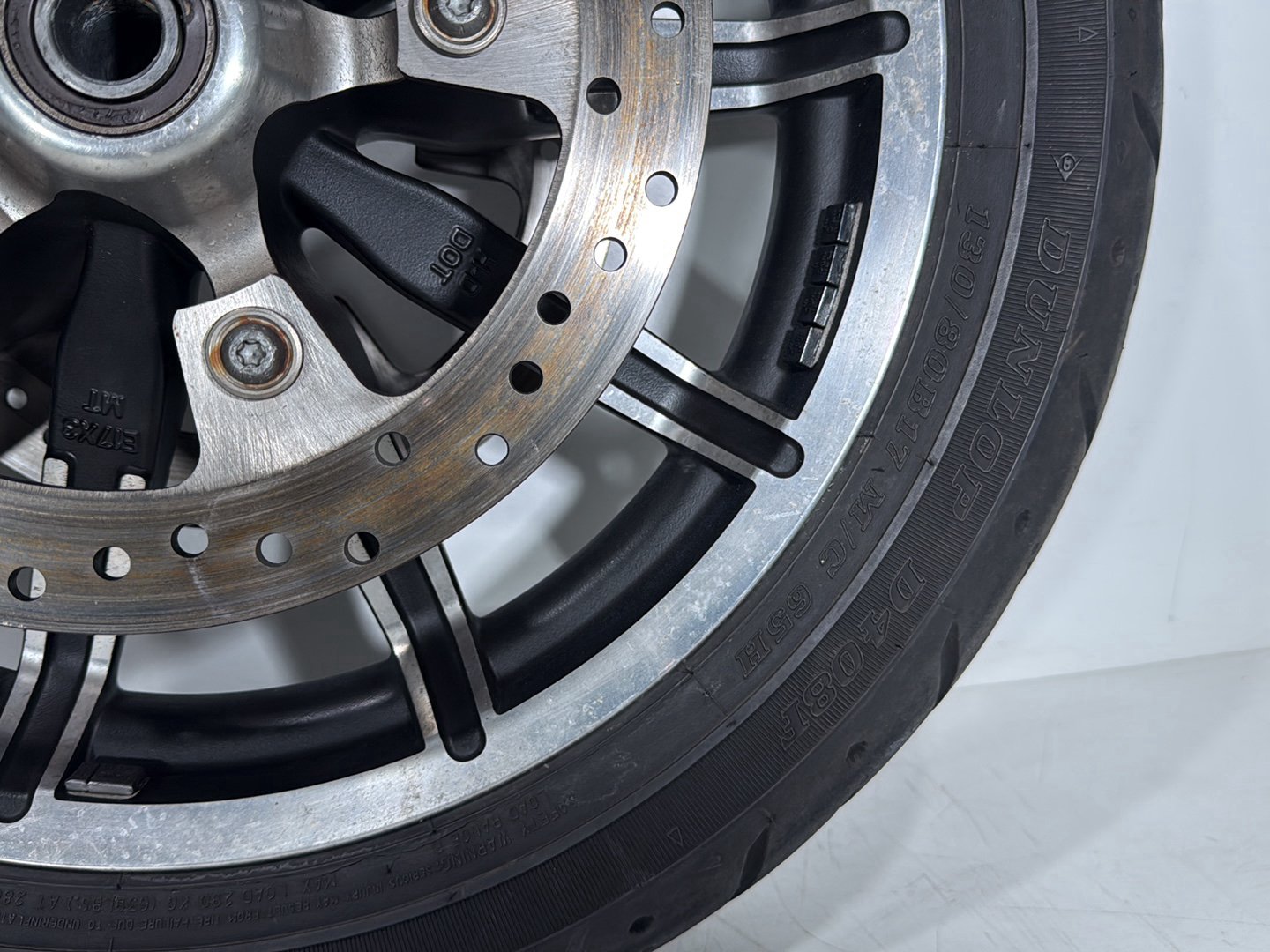 2015 Harley Touring FLHXS Street Glide OEM Front Wheel Rim Tire