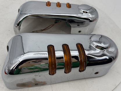 95 Harley Electra Touring Classic Front Left Right Fork Tube Slider Guard Covers
