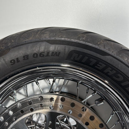 2007 - 2012 Harley-Davidson Touring Street Glide Front Rear Wheel Rim Tire Spoked 41052-08 ,  43085-97