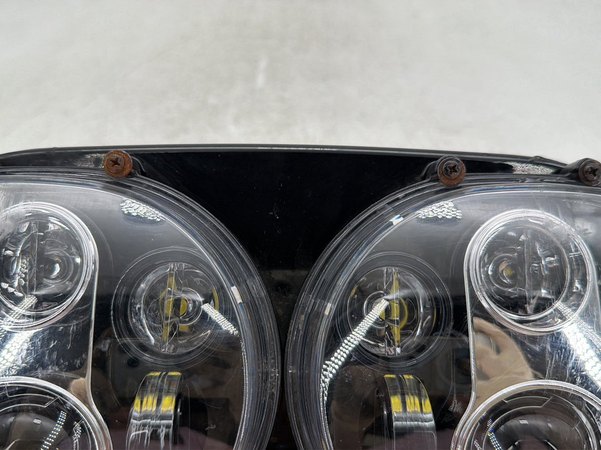2009 Harley Road Glide Touring FLTR OEM Headlight Headlamp Head Lamp Light LED