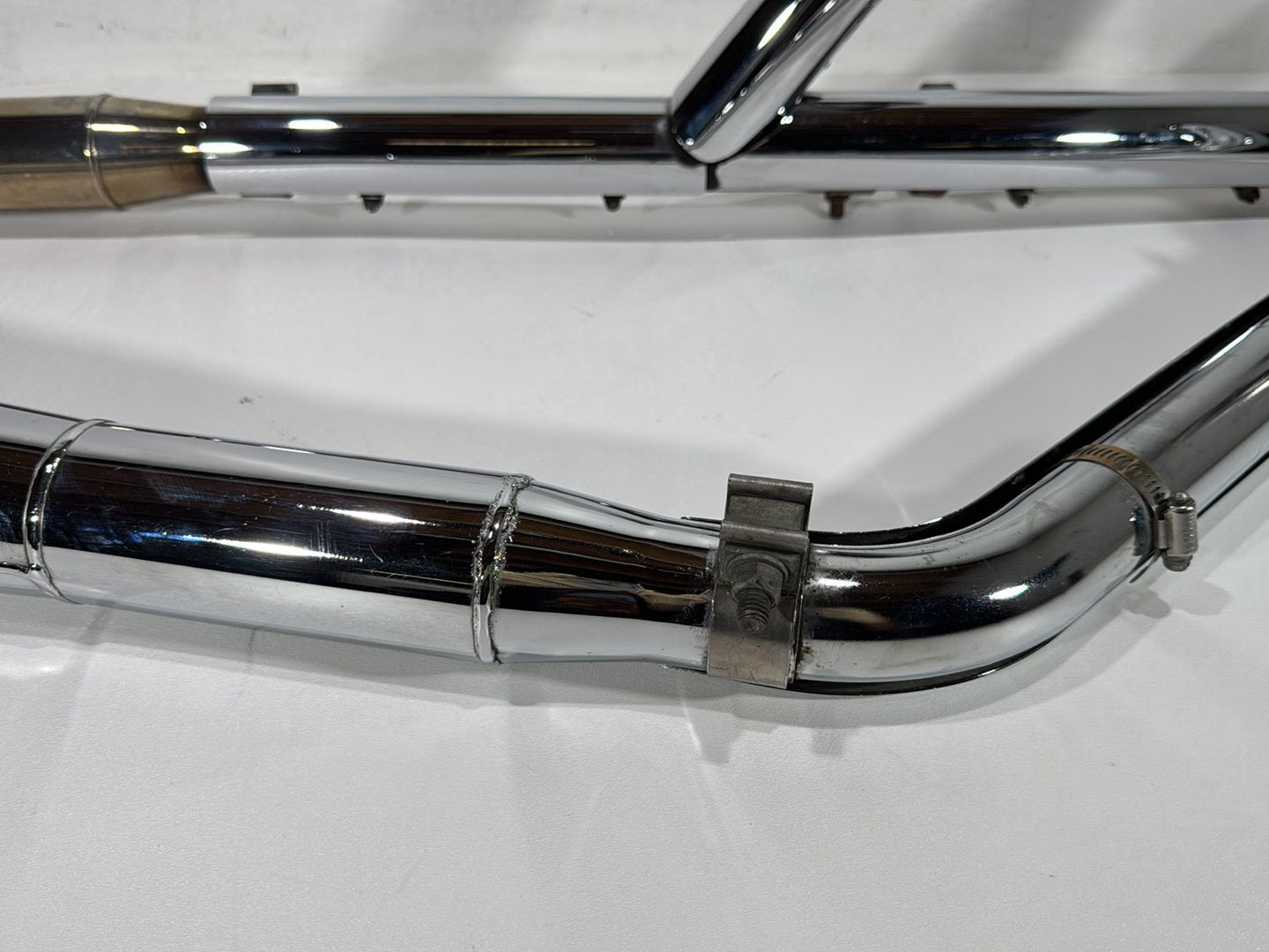 1998 Harley Road King Touring FLHRCI Classic OEM Exhaust Header Pipes Muffler