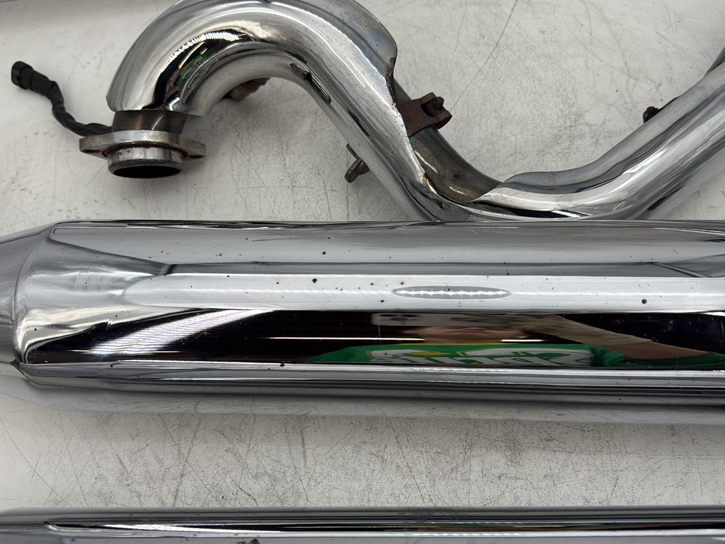 2008 Harley Electra Glide Touring Ultra FLHTCUI OEM Exhaust Header Pipes Muffler