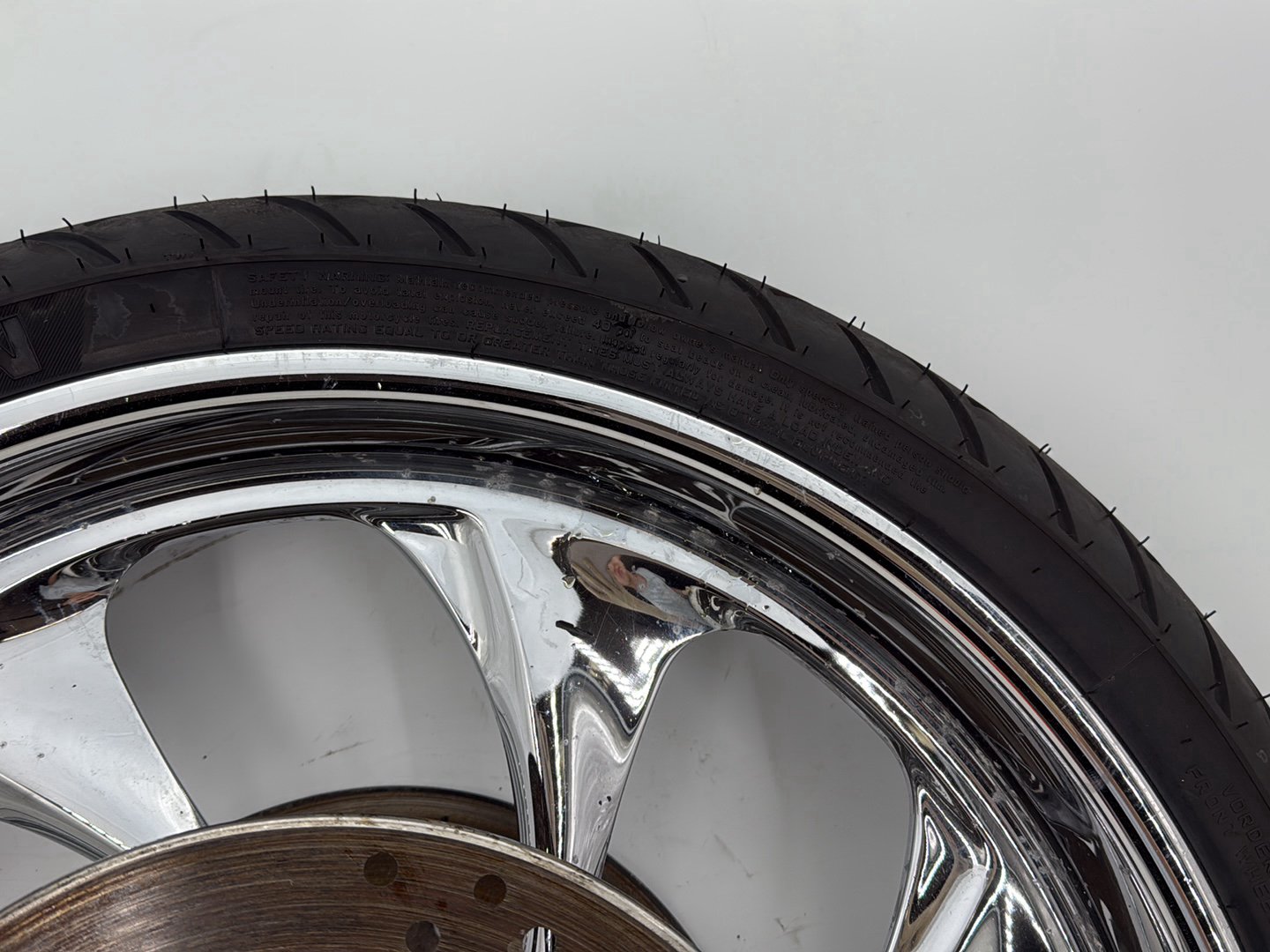 2005 Harley Road Glide Touring FLTRI OEM Front Wheel Rim Tire