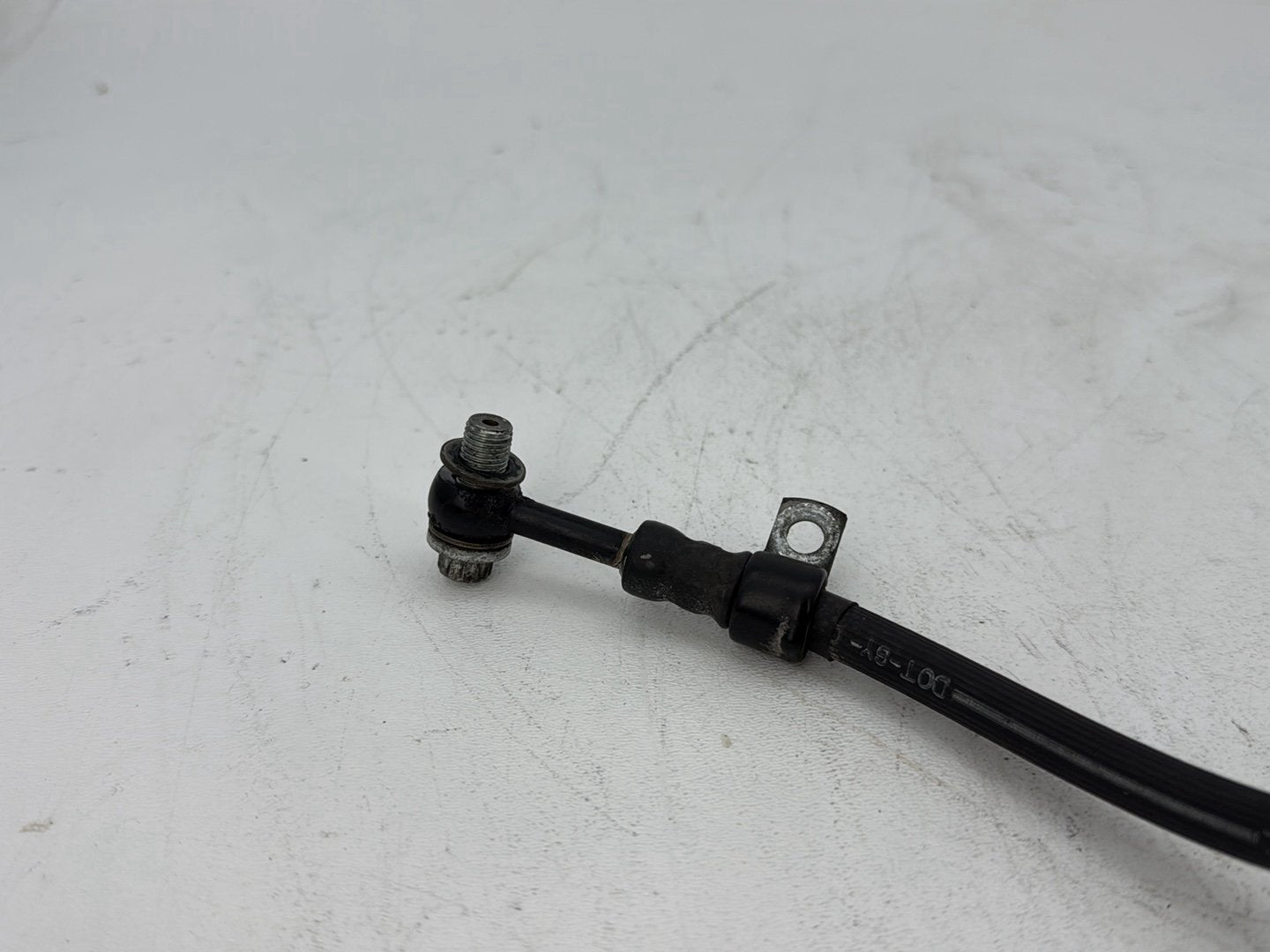 2006 Harley Dyna FXDWGI Wide Glide OEM Rear Brake Hose Line Pipe