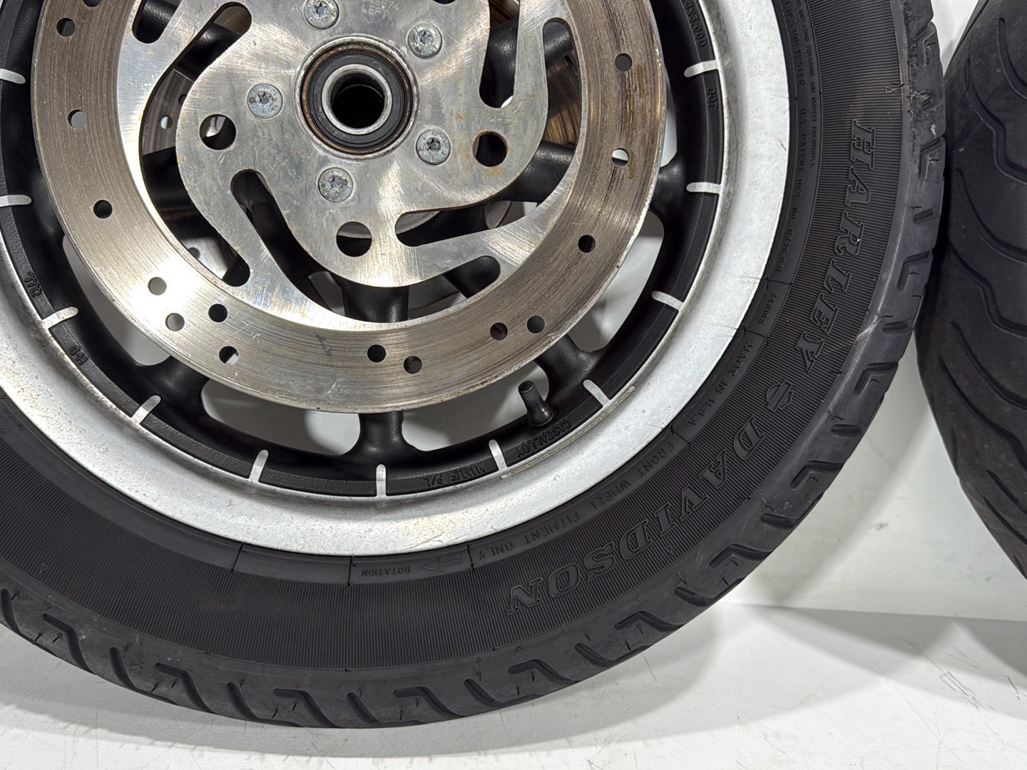 2000 Harley Touring FLHTCUI Electra Glide Ultra Front &amp; Rear Wheel Rim Tire 16"